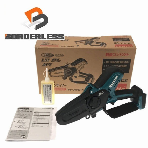 ☆未使用品☆makita マキタ 18V 100mm 充電式ハンディソー MUC101DZ 本体のみ コードレス 小型 チェンソー チェーンソー115555 - 1