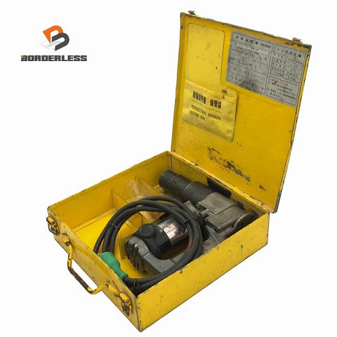 ☆中古品☆TONE トネ AS電動レンチ AS-50E ケース付 締付工具 電動シャーレンチ 建設業 強力締付 コメントあり125446