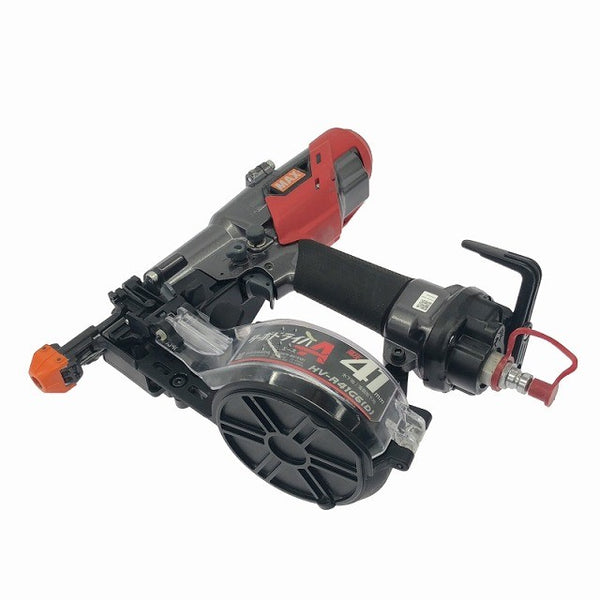 ☆美品☆MAX マックス ねじ打機 ターボドライバ HV-R41G6 (D) -G 4モード搭載 エアダスタ機構 ケース付き ビス打ち機 グレー117175 - 4