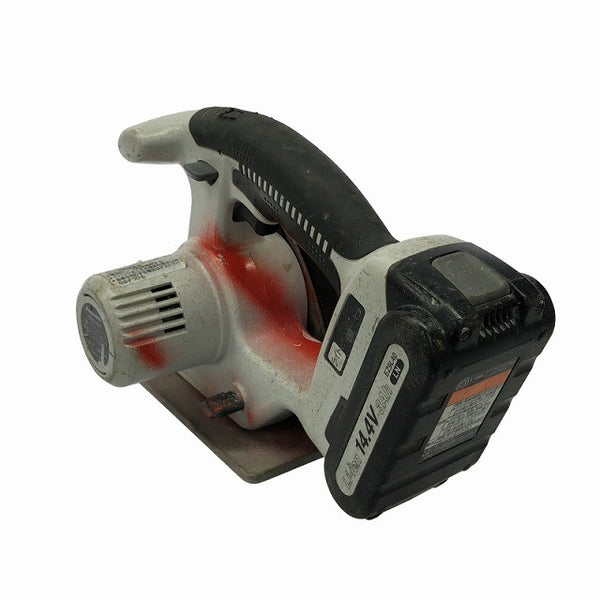 ☆中古品☆Panasonic パナソニック 14.4V 135mm 充電パワーカッター EZ4542 バッテリ1個(3Ah)付 充電式マルノコ コードレス丸のこ130423 - 5
