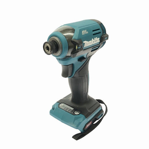 ☆未使用品☆makita マキタ 40Vmax 充電式インパクトドライバー TD003GZ 青/ブルー 本体のみ コードレス バッテリー式130013 - 0