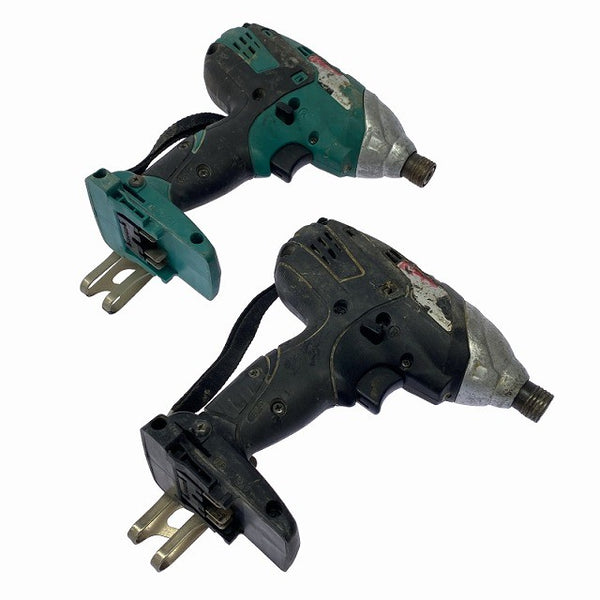 ☆中古品セット☆RYOBI リョービ 14.4V 充電式インパクトドライバー BID-1406/型番号不明 バッテリ1個(14.4V 3.0Ah)付 コードレス128016 - 3