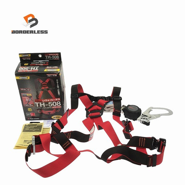 ☆未使用品☆TSUYORON ツヨロン レヴォフルハーネス 安全帯 TH-508-OH93SV-OT-BKR-M-R23-BX Mサイズ 藤井電工128295 - 1
