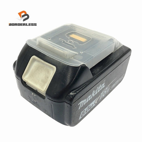 ☆中古品ト☆ makita マキタ 18V 6.0Ah 純正リチウムイオンバッテリー BL1860B 残量確認 LITHIUM-ION 雪/飛行機マーク123181