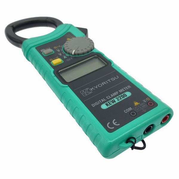 ☆中古品☆KYORITSU 共立電気計器 交流電流測定用 クランプメーター KEW 2200 小型 デジタルクランプメーター クランプテスター131390 - 5