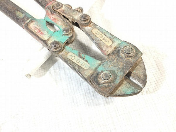 ☆中古品2点セット☆MCC ボルトクリッパー 600mm/900mm 手動式 番線カッター ボルトカッター 切断機 鉄線 手工具 ハンドツール132557 - 6