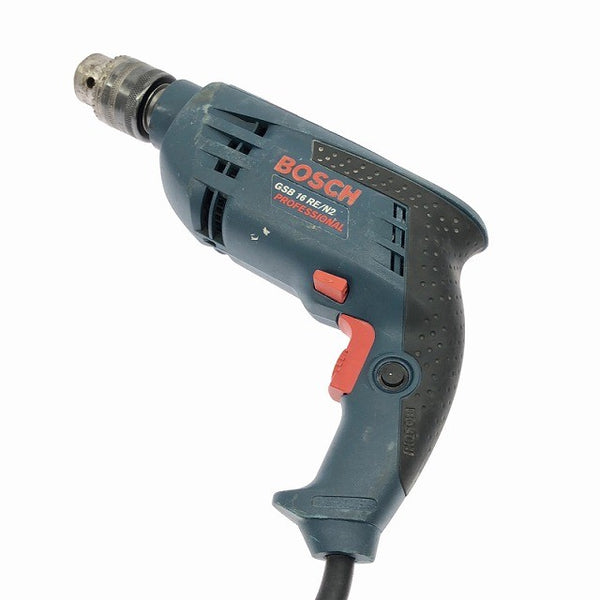 ☆中古品☆BOSCH ボッシュ 100V 振動ドリル GSB16RE/N2 ケース付 コード式 震動ドリル 電気ドリル 電動ドリル 穴あけ134496 - 7