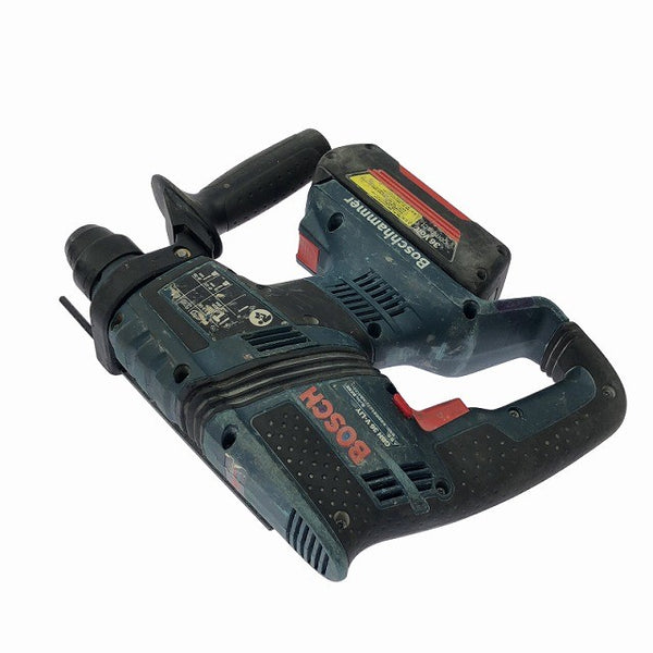 ☆比較的綺麗☆ BOSCH ボッシュ 36V 充電式ハンマドリル GBH36V-LIY 充電器 純正バッテリー2個付 ケース SDSプラス126328 - 7