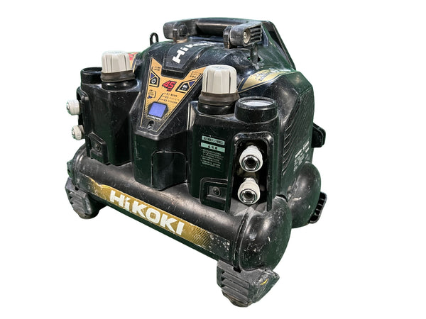 ☆中古品☆ HiKOKI ハイコーキ 100V 50/60Hz 常圧エアコンプレッサ EC1245H3 電動工具 エア工具126530 - 2