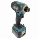 ☆比較的綺麗☆makita マキタ 14.4V 充電式インパクトドライバー TD138DRFX バッテリ2個(14.4V3.0Ah) 充電器 ケース付 コードレス134982 - 5