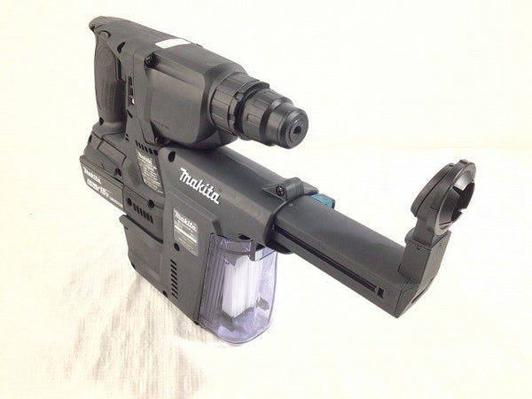 ☆未使用☆makita マキタ 18V 充電式ハンマドリル HR244DGXVB ブラック 集じんシステム(DX01) バッテリ2個(6.0Ah) 充電器 ケース付117498 - 5
