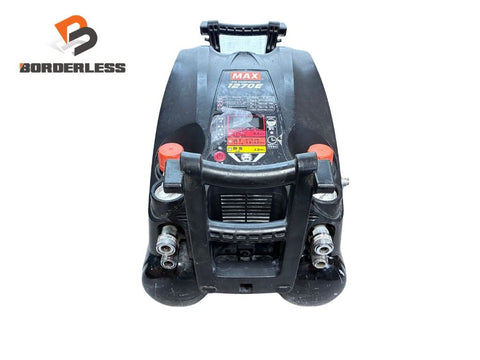 ☆中古品☆ MAX マックス エアコンプレッサ AK-HH1270E 高圧 4口 大工道具 エアツール135120