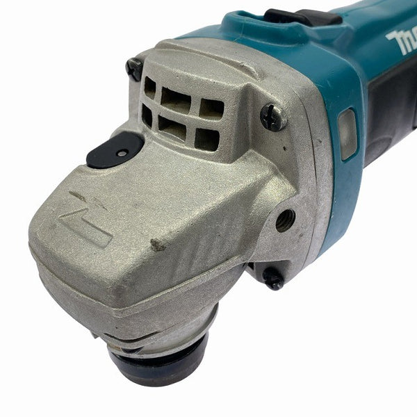 ☆中古品☆makita マキタ 14.4V 100mm 充電式ディスクグラインダー GA400D 本体のみ コードレス ディスクサンダー 研磨機128641 - 9
