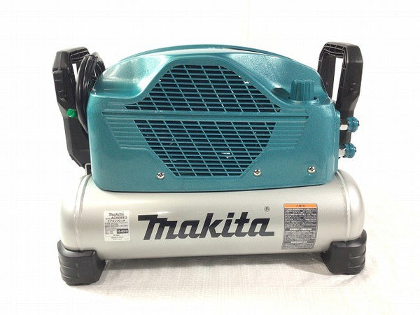 ☆未使用品☆ makita マキタ 常圧/高圧 エアコンプレッサ AC500XG 青/ブルー エアーコンプレッサー エアーツール119751 - 7