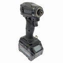 ☆未使用品☆makita マキタ 40Vmax 充電式インパクトドライバ TD005GRDXB 黒/ブラック バッテリ2個(2.5Ah) 充電器 ケース付136443 - 5