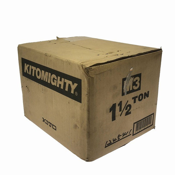 ☆未使用品☆KITO キトー 手動チェーンブロック キトーマイティ M3形 CB015 荷重 11/2ton 1.6ton 揚程2.5m チェンブロック 荷揚げ125561 - 3