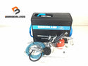 ☆比較的綺麗☆TASCO タスコ BRICOLAIR 100V オイルレス エアコンプレッサー L-7107-MA ホース＋ガン複数付 ミニコンプレッサー130004 - 1