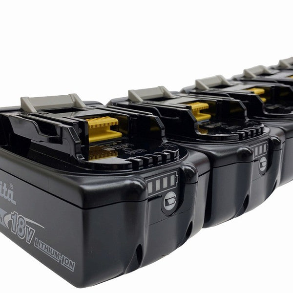 ☆未使用品5個セット☆makita マキタ 18V 6.0Ah 純正 リチウムイオンバッテリー BL1860B 残量表示付 リチウムイオン電池 蓄電池135138 - 6