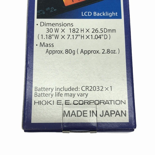 ☆未使用品2本セット☆HIOKI 日置電機 ペンシルハイテスター 3246-60 ペンシル形 デジタルテスター 電気計測器 測定器134520 - 10