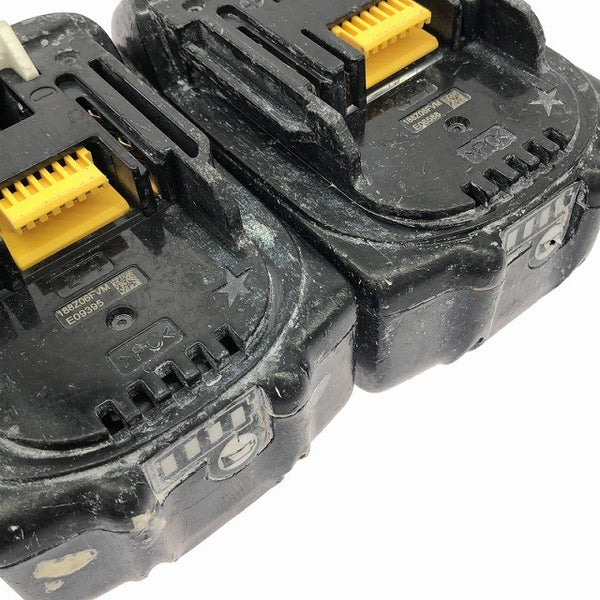 ☆中古品2点セット☆makita マキタ 18V 3.0Ah 純正 リチウムイオンバッテリー BL1830B 残量表示付 リチウムイオン電池 蓄電池134880 - 7