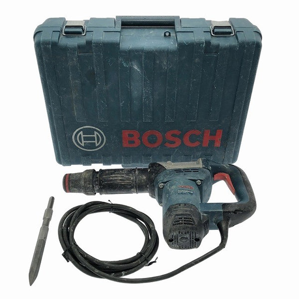 ☆中古品☆BOSCH ボッシュ 100V 破つりハンマー GSH5XN 六角軸シャンク Professional プロフェッショナル ケース ビット付115911 - 3