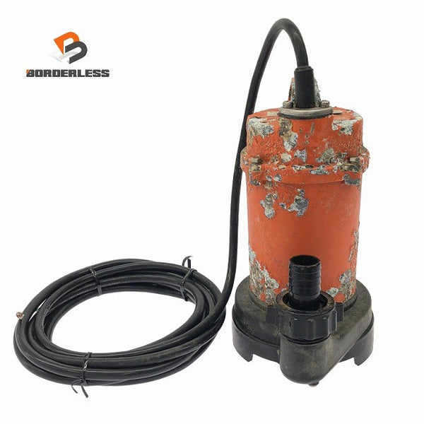 ☆中古品☆TERADA テラダ 寺田ポンプ 100V 60Hz 汚水用 水中ポンプ SG-150C 口径32mm 揚程5m 小型 一般家庭用 汚水ポンプ135986 - 1