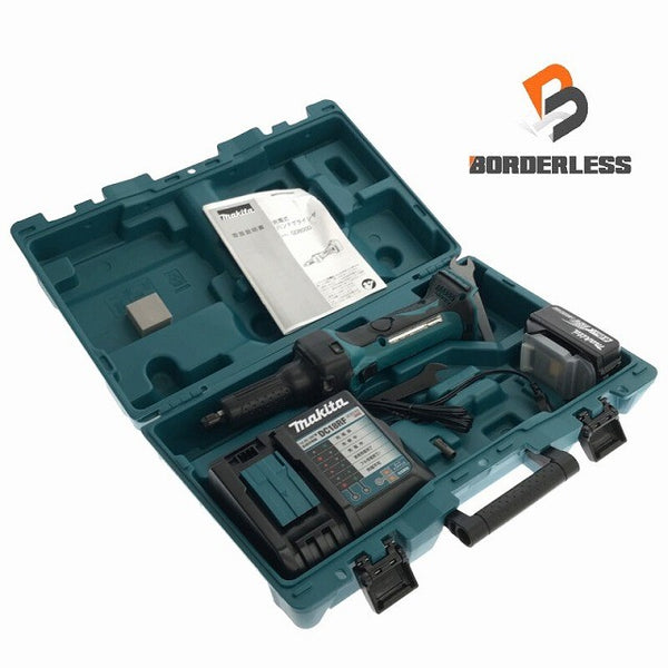 ☆未使用品☆makita マキタ 18V 充電式ハンドグラインダ GD800DRG バッテリー1個(18V 6.0Ah)充電器 ケース付 ストレートグラインダー129172 - 2
