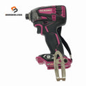 ☆中古比較的綺麗☆HiKOKI ハイコーキ 14.4V コードレスインパクトドライバー WH14DDL2 赤/レッド 本体のみ 充電式 バッテリー式131927 - 1