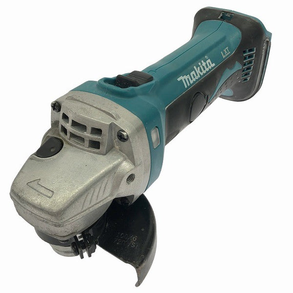 ☆中古品☆makita マキタ 18V 100mm 充電式ディスクグラインダー GA402D 本体＋ケース付 コードレス ディスクサンダー 研磨機135554 - 4