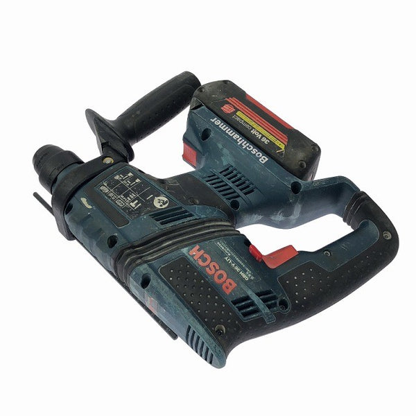 ☆比較的綺麗☆ BOSCH ボッシュ 36V 充電式ハンマドリル GBH36V-LIY 充電器 純正バッテリー2個付 ケース SDSプラス126326 - 7