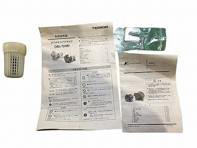 ☆長期保管品☆ TERADA 寺田ポンプ製作所 三相200V セルプラポンプ O-3G 自吸式 全揚程10.5m 口径40m 給水 排水116737 - 10