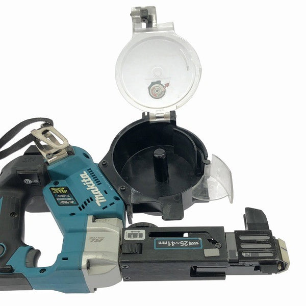 ☆中古品☆makita マキタ 18V 充電式オートパックスクリュードライバ FR451D バッテリー1個(18V 6.0Ah)付 ボード用ドライバー - 6