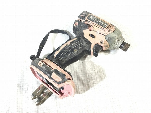 ☆中古品☆ makita マキタ 14.4V 充電式インパクトドライバー TD136D ピンク 本体+バッテリー1個(3.0Ah) - 3
