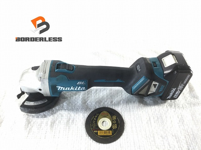 ☆品☆makita マキタ 18V 100mm 充電式ディスクグラインダ GA412D