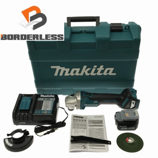 ☆未使用品☆makita マキタ 14.4V 100mm 充電式ディスクグラインダー