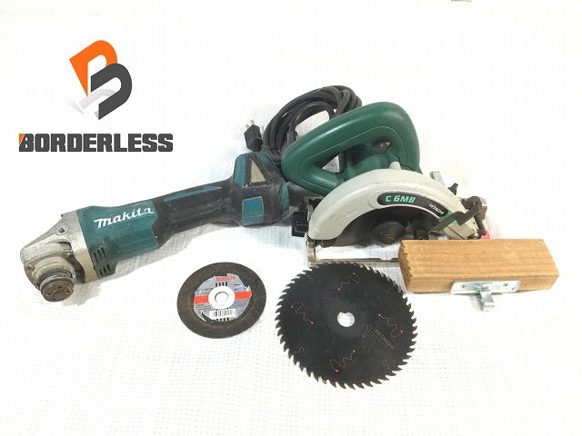 ☆中古品☆makita マキタ 18V mm 充電式ディスクグラインダ GA404DN