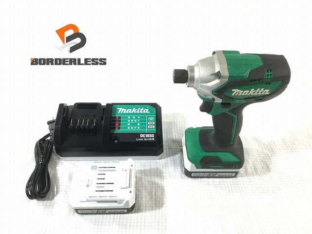 ☆比較的綺麗です☆ makita マキタ 14.4V 充電式インパクトドライバ