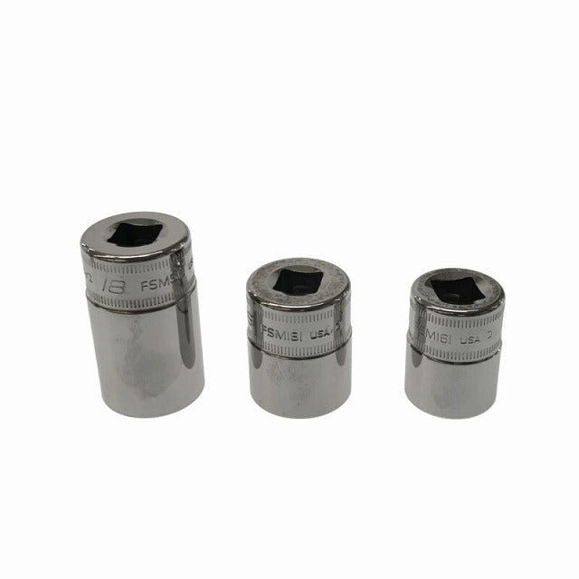 ☆美品☆Snap-on スナップオン ソケット 3/8SQ 6角 FSM161 FSM181