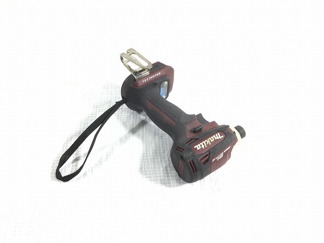 ☆中古品☆makita マキタ 18V充電式インパクトドライバ TD172DGXAR 赤