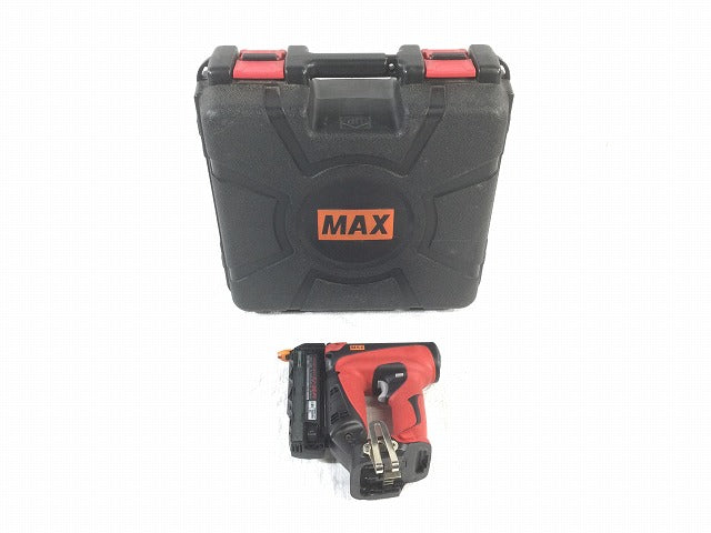 ☆中古品☆MAX マックス 14.4V 充電式ピンネイラ TJ-35P1 本体+ケース