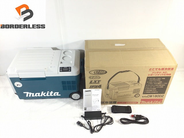 ☆未使用品☆ makita マキタ 充電式 保冷温庫 CW180DZ 容量20L