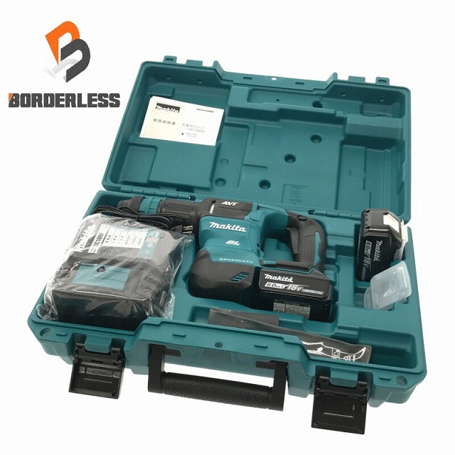 ☆未使用品☆makita マキタ 18V 充電式ケレン HK180DRGX バッテリー2個