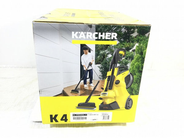 ☆未使用品☆KARCHER ケルヒャー 家庭用高圧洗浄機 (西日本60Hz用) K4 プレミアムサイレント 1.603-441.0 箱痛み有 - 7