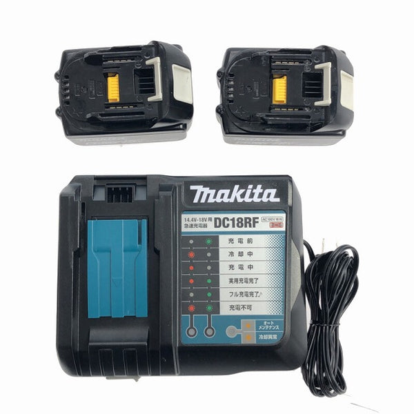 ☆中古品☆makita マキタ 18V 充電式インパクトドライバー TD173DRGXO オリーブ バッテリー2個(6.0Ah) 充電器 ケース付 コードレス - 10