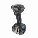 ☆中古品☆makita マキタ 18V 充電式インパクトドライバー TD173DRGXO オリーブ バッテリー2個(6.0Ah) 充電器 ケース付 コードレス - 6