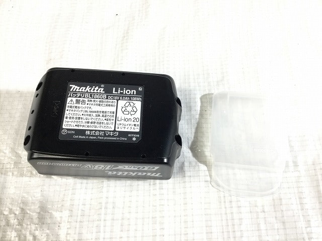 ☆未使用品☆makita マキタ 18V 6.0Ah 純正 リチウムイオンバッテリー BL1860B 残量表示付 リチウムイオン電池 蓄電池