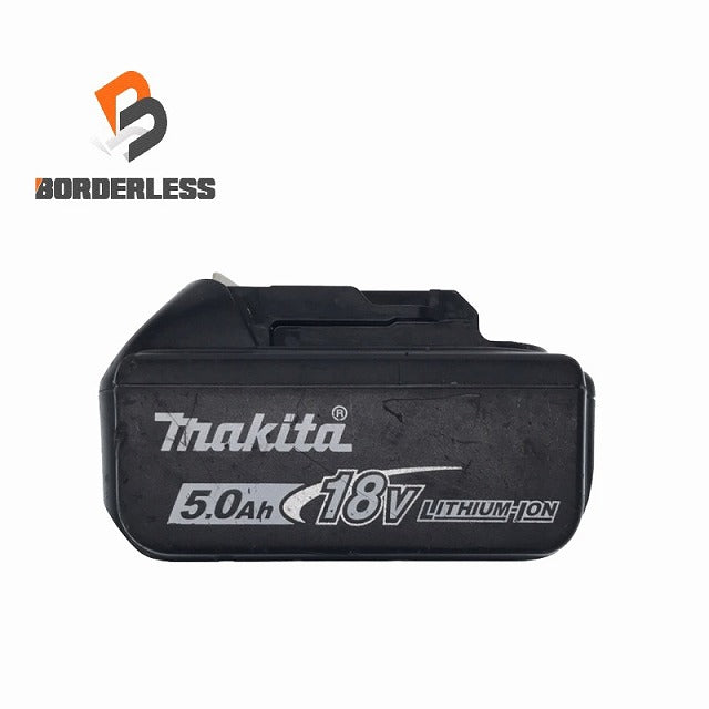 ☆中古品☆makita マキタ 18V 純正リチウムイオンバッテリー BL1850B 18V 5.0Ah バッテリー残量表示ボタン付き |  誰もが安心できる工具専門のリユース工具販売専門店Borderless