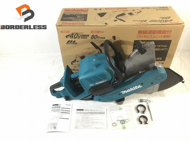 ☆未使用品☆ makita マキタ 40V+40V＝80Vmax 355mm 充電式パワーカッター CE002GZ 本体のみ 無線連動機能付き