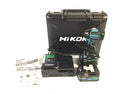 ☆未使用☆HiKOKI ハイコーキ 36V コードレスインパクトドライバー WH36DC(2XPSZ)(CB) セームブルー バッテリー2個 充電器 ケース - 4