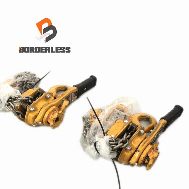 キトーレバーブロック1.6トン2台セット キトーレバーブロック1.6T中古